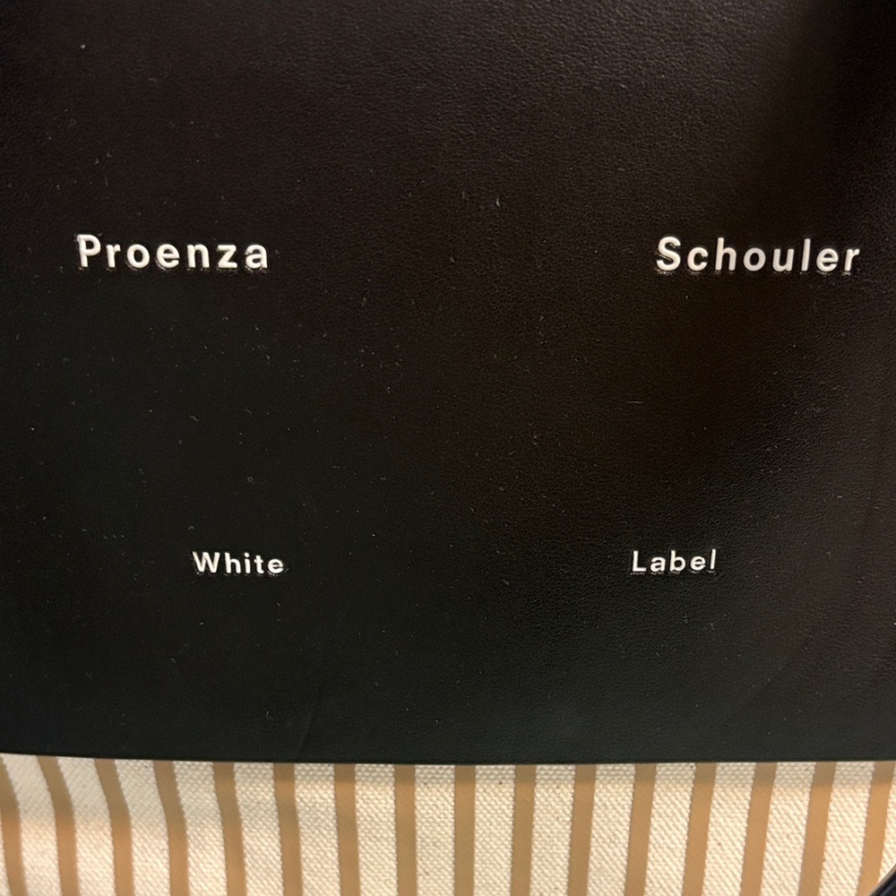 Proenza Schouler White Label Morris Large Striped Tote - Picture 3 of 16